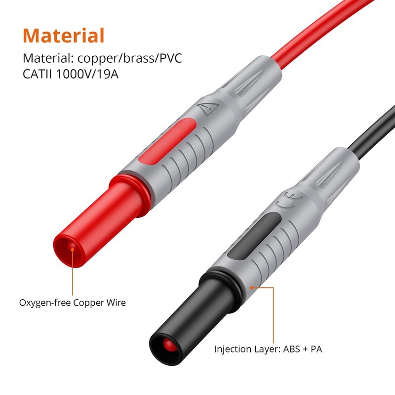 Proster Multimeter Leads Kit - 9 in 1 Test Leads