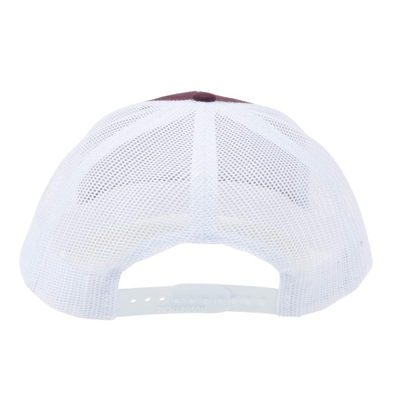 Cinch Burgundy Casino Patch Cap OS