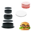 JALCH 3-in-1 Burger Press Non-Stick Hamburger Patty Maker for DIY