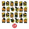 Beistle Halloween Cutouts 24 Piece, 8.5"-9.25", Multicolored