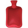 LUXE DIVA Large 2L Hot Water Bottle Natural Warmer Rubber