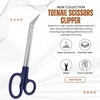 ASM Extra Long Thick Toe Nail Scissors with Nail File
