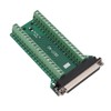 DB37 Breakout Connector Terminal Board Straight PCB Insulated Anti Interference