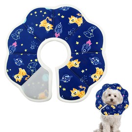 Xiuyer Dog Collar for Small Dogs and Adult Cats, Leak Protection Dog After Surgery Dog, Does Not Affect Drinking and Eating