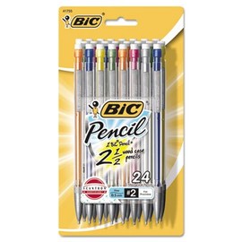 BIC Xtra-Precision Mechanical Pencil,PENCIL,MECH,0.5MM,24/PK