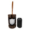 Rustic Western Lone Star Cowboy Country Bootcut Toilet Brush Scrub