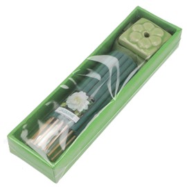 GURU SHOP Thai Incense Set in Various Fragrances / 1 Packet, Citronella, Colour: Citronella, 2 x 15 x 4 cm, Incense Sticks & Sets from Thailand
