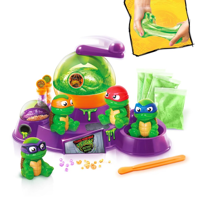 Canal Toys 22503 SFC003 Fidget Ooze Factory TMNT, Colourful, Estándar