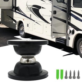 Magnetic Door Catch, RV Baggage Door Holder for Camper, Trailer, Motor Home, Boat Compartments, Cargo Outside Heavy Duty with Adhesive and Screws (1 Pack)