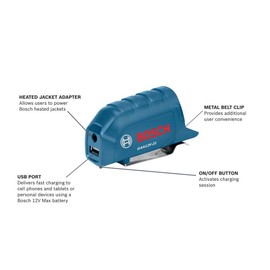 Bosch GAA12V-21N 12V Max Portable Power Adapter