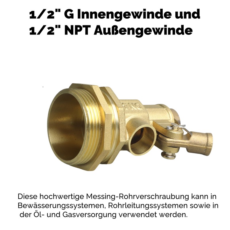 Float Valve, 1/2 Inch Floating Ball Valve Made of 304
