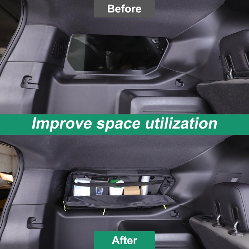Car Trunk Organizer Storage Cargo Compatible with Hummer EV SUV