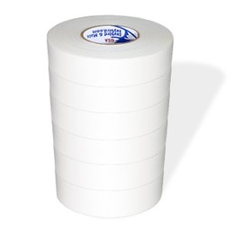 Jaybird and Mais White Hockey Tape (6 Pack) - 1" x 20 yards