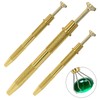 Cjueiom 3Pcs Piercing Ball Grabber Tool 4 Claw Grabber, Piercing