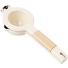 Citrus Squeezer, Metal Manual Juicer Lemon Squeezer with Wooden Handle,
