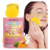 60 Pads Faciales Desmaquillantes Cúrcuma Manzanilla Natural