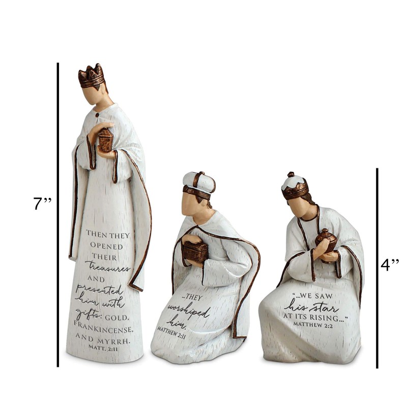 Lighthouse Christian Products A Savior is Born 9 Piece 7.25