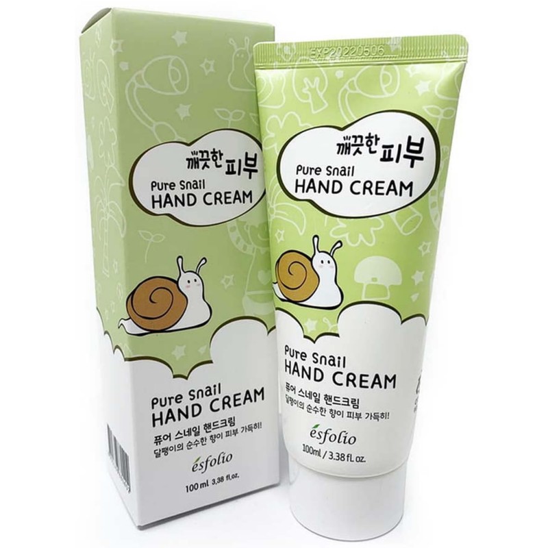 esfolio Pure Skin Snail Hand Cream – Deep Moisturizing &