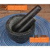 Granite Replacement Pestle 7.4inch Only Polished Stone Pestle, Large Pestle