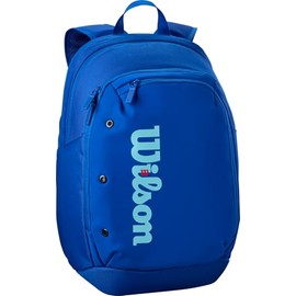 WILSON Ultra V5 Tour Tennis Backpack - Blue, Holds up to 2 Rackets