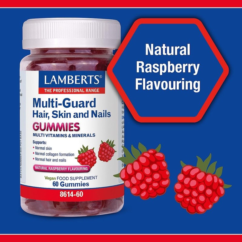Lamberts Multi-Guard Hair Skin and Nails 60 Gummies – with