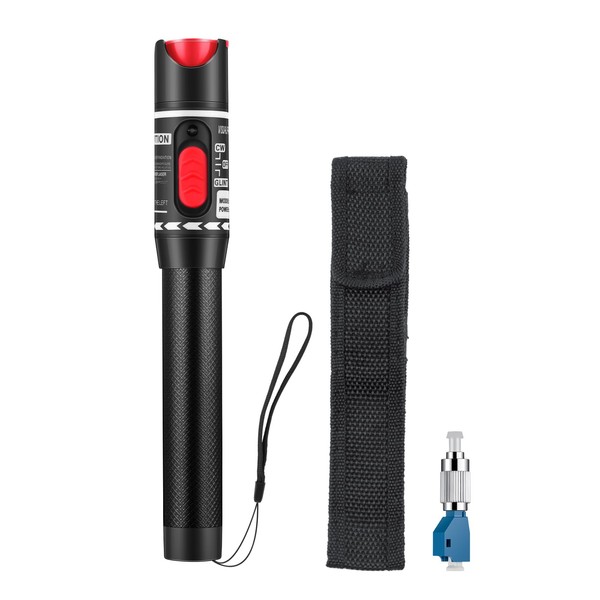Xunsomten -1PC 50km Visual Fault Locator Fiber VFL Fiber Tester