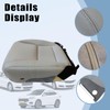 Sekeseauto Gray Replacement Driver and Passenger Side Bottom Seat Covers