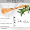 Schwertkrone Cooking Spoon Set, Olive Wood | Spatula | Risotto