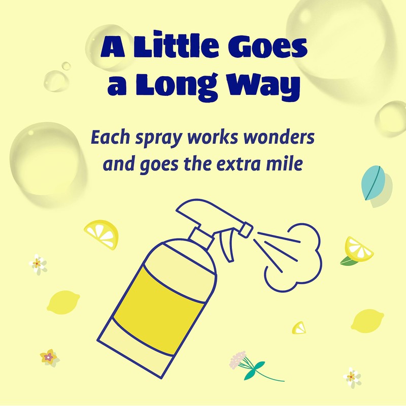 Originally Yellow Lemon Vinegar All Purpose Cleaning Spray | Distilled