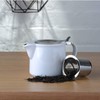 BIA International Infuse Teapot Stainless Steel Infuser | White |
