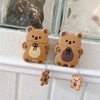 Yatchen Cute AirPods 2nd Generation Case,Kawaii 3D Cartoon Teddy Bear