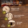 INSCAPE Wild West Riddles - Puzzle Box - Wooden Escape