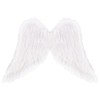 Angel Wings Costume Accessories-Feather Wings for Adults, Lightweight Adjustable Fairy