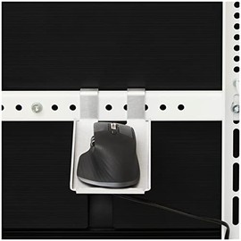 Pedestal Mouse Mount Aluminium - Practical Mouse Rest TV Stand - Aluminium Holder for Computer Mouse