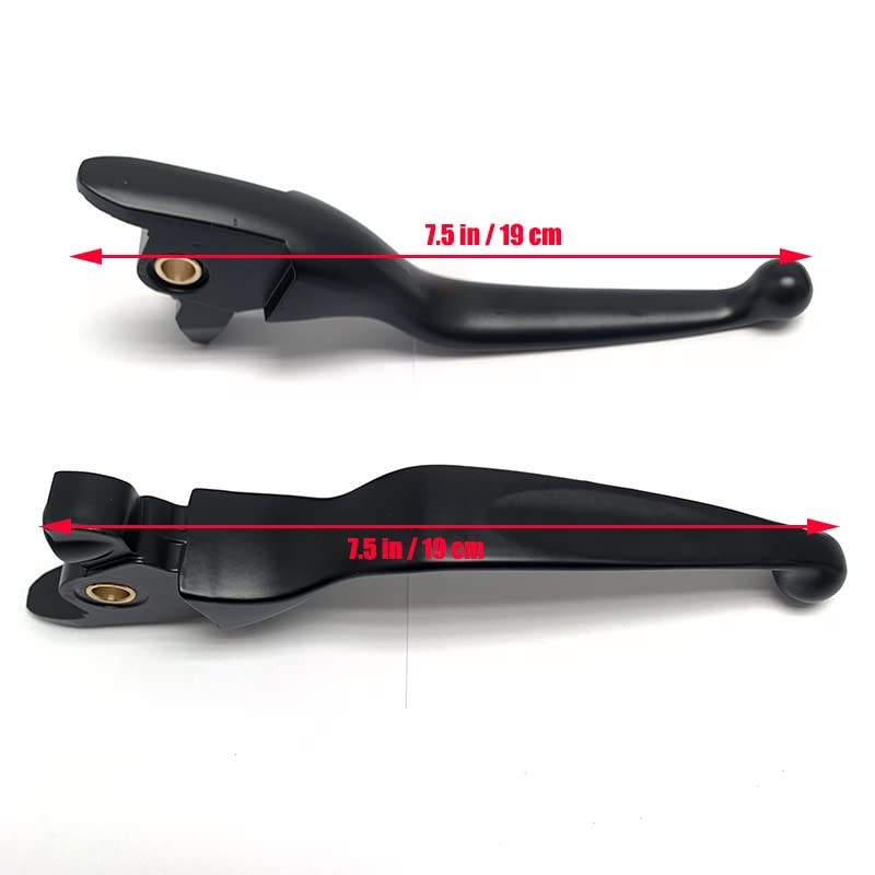 GYMARK Motorcycle Brake Clutch Levers for Harley Touring Road King