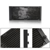 Zunate 12 Tube Heat Exchanger Cooler, G1/4 Thread Copper Rib