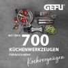 GEFU Force One Potato, Juice and Spaetzle Press, Stainless Steel,