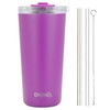 Drinco - Vaso de acero inoxidable de 20 onzas, taza