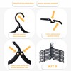 9 Foldable Travel Hangers, Stylish and Durable Plastic Hangers Space