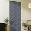 DIY Padded Windproof Thermal Insulation Curtain - Door & Window Draft Blocker 150x220