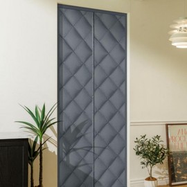 DIY Padded Windproof Thermal Insulation Curtain - Door & Window Draft Blocker 150x220