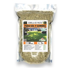 Semilla De Pasto 1kg =30m2 Sol Y Sombra Para Alto Trafico