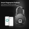 Smart Fingerprint Padlock Sensitive 20 Sets Large Storage Capacity Keyless