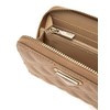 GUESS Giully Zip Around Wallet M Beige, beige