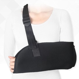 Witheeyou Arm Sling, Arm Support Strap, Adjustable Shoulder Injury Immobilizer, Lightweight and Breathable Rotator Cuff, Fits Left and Right Arm for Men and Women (L Size)