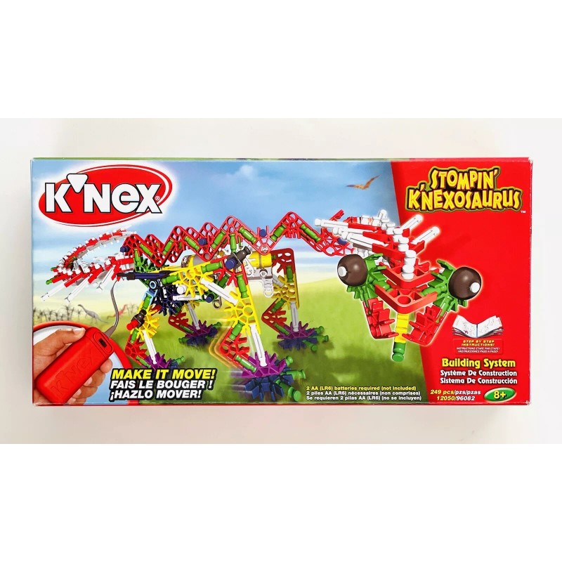 K'NEX STOMPIN K'NEXOSAURUS 2006 Building System Make It Move Megasaurus