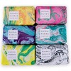 Mistral French 7 oz Luxury Bar Soap Marbles Dahlia