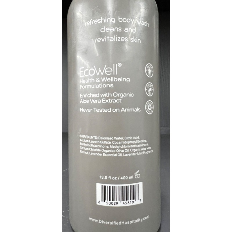 Infuse 2X Infuse Refreshing BODY WASH Lavender Mint 13.5oz in