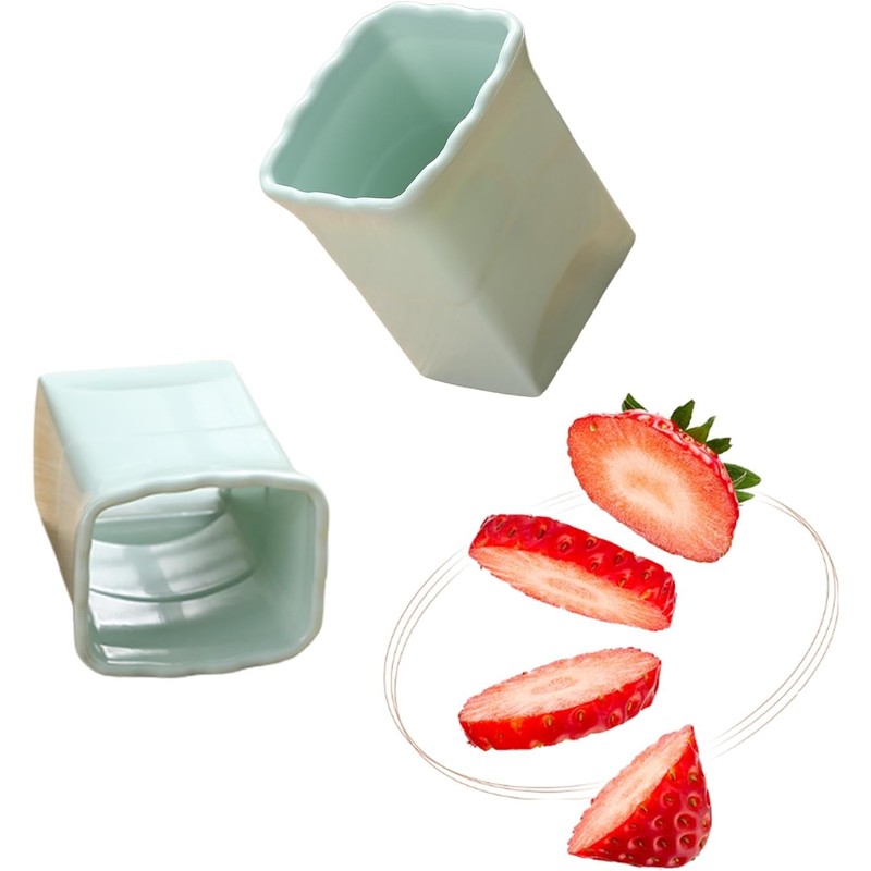 Cup Slicer, Durable Banana Slicer Fruit Slicer Divider Wedger Egg