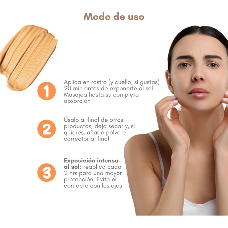 Protector Solar Heliokos Fps50+ Crema Tono Beige Kosei 50ml